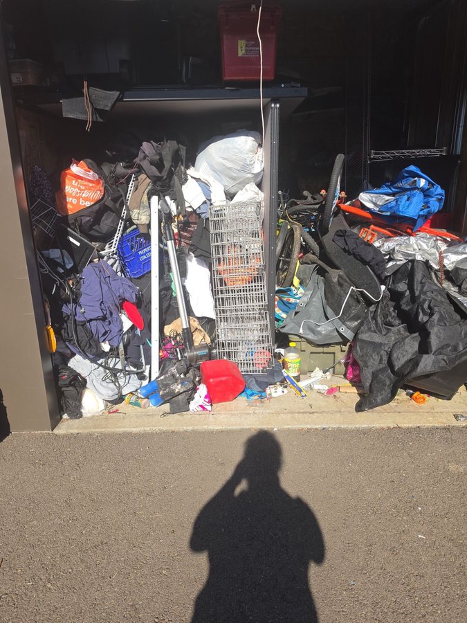10 x 10 storage unit in Salem, OR