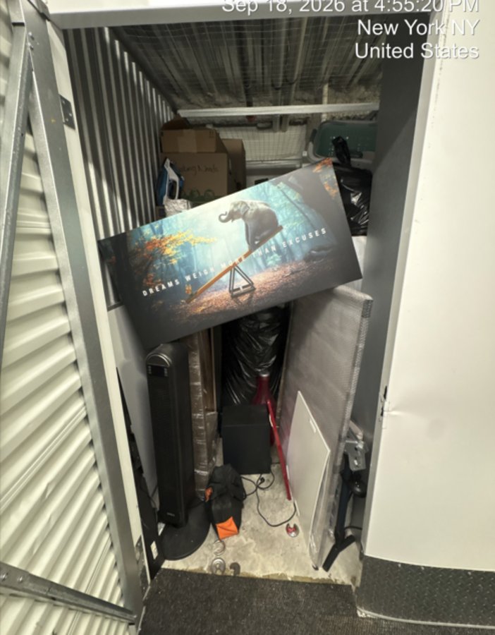 5 x 10 storage unit in Bayonne, NJ