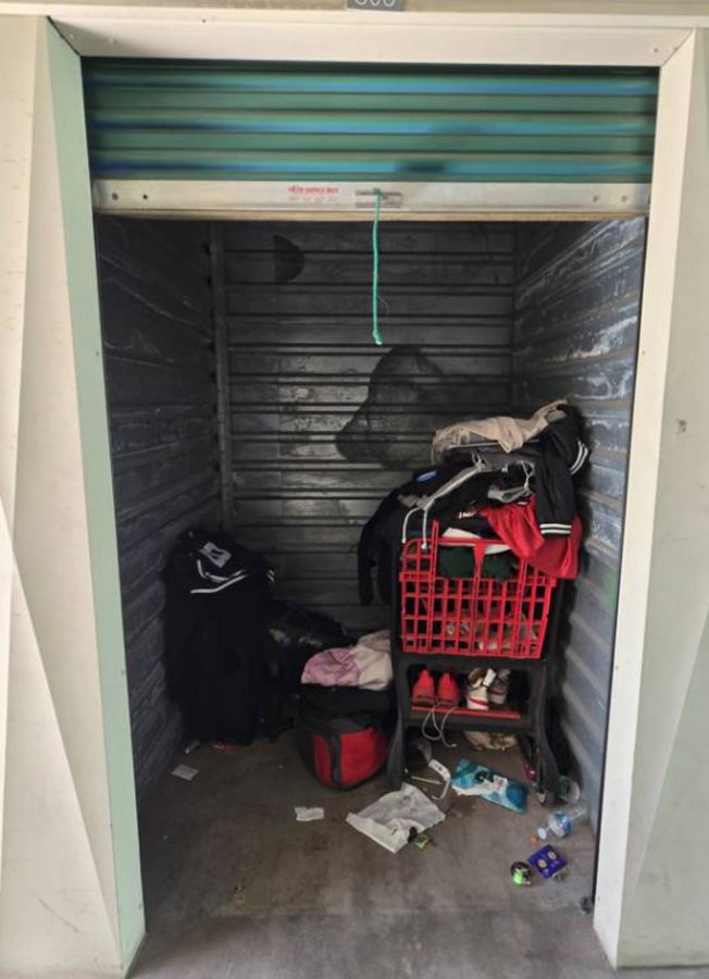5 x 5 storage unit in Mesa, AZ