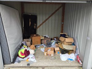 10 x 10 storage unit in Columbus, IN
