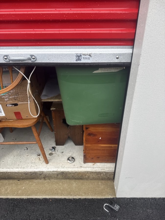 5 x 5 storage unit in Suffolk, VA
