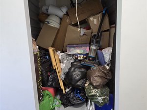 5 x 5 storage unit in Alpharetta, GA