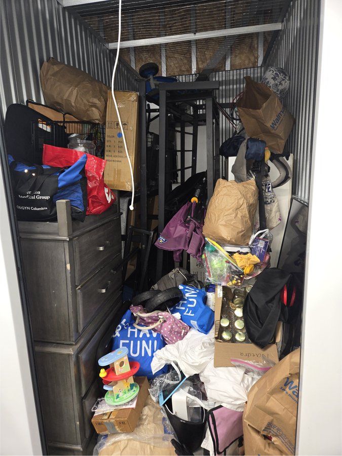 5 x 10 storage unit in Hanover, MD