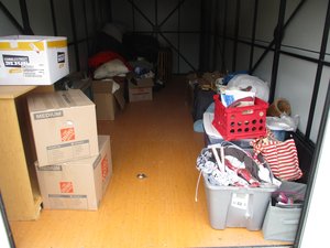 8 x 19 storage unit in Des Moines, IA