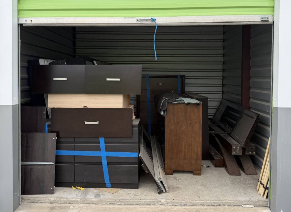 10 x 10 storage unit in Round Rock, TX