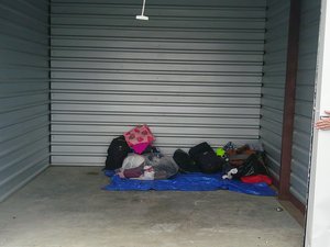 10 x 10 storage unit in Columbia, MO