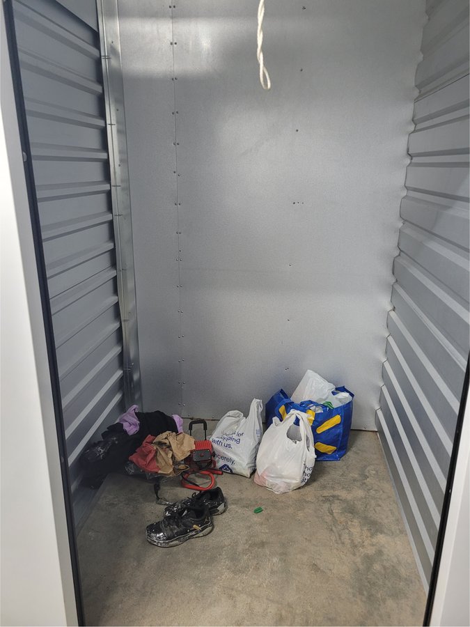 5 x 5 storage unit in Lacey, WA