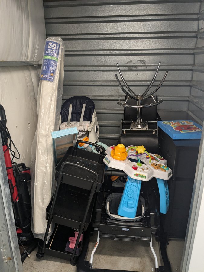 5 x 5 storage unit in Vancouver, WA