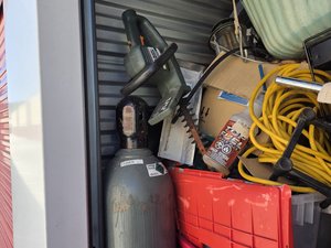 10 x 10 storage unit in Poway, CA