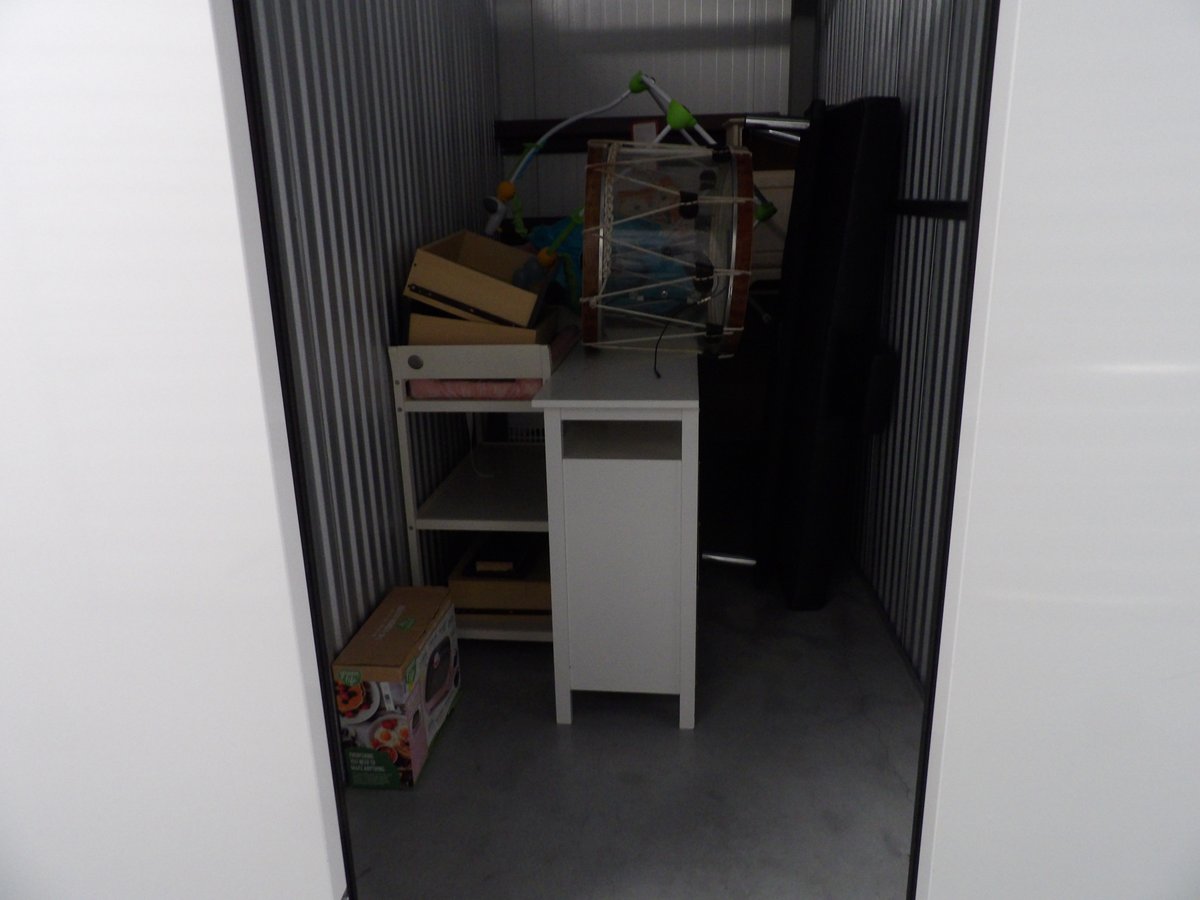 5 x 10 storage unit in West Warwick, RI