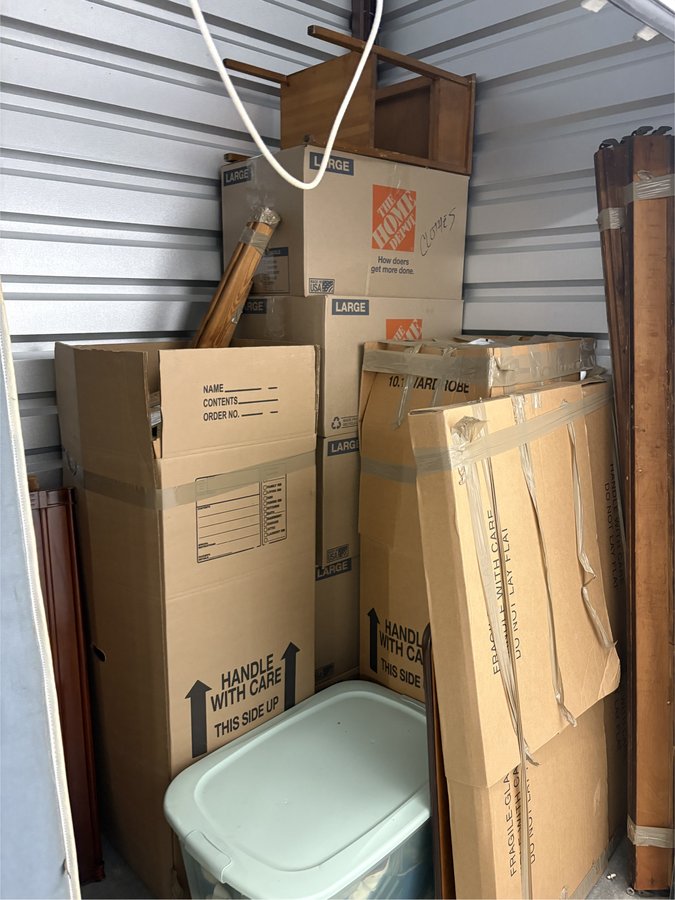 5 x 10 storage unit in Mesquite, TX