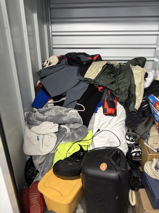 5 x 5 storage unit in Antioch, CA