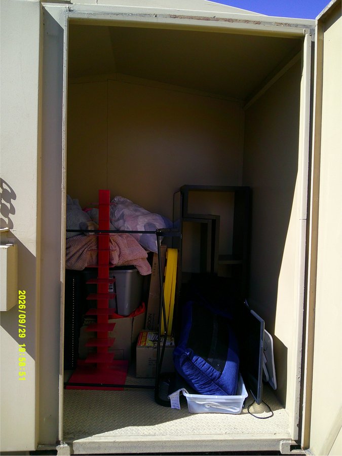 5 x 8 storage unit in Boulder, CO