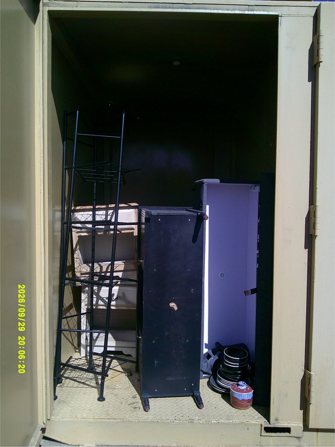 5 x 8 storage unit in Boulder, CO