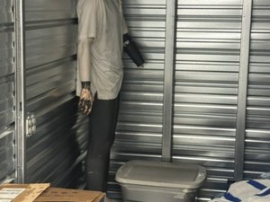 5 x 10 storage unit in Saint Paul, MN