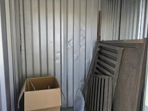 5 x 5 storage unit in Morganton, NC