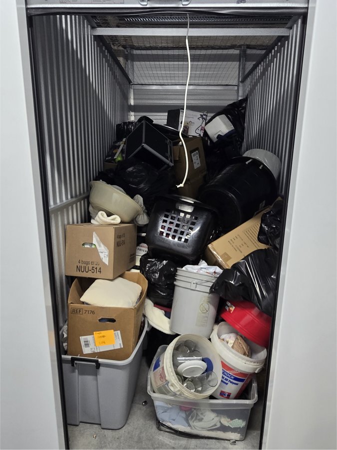 5 x 10 storage unit in Bristol, PA