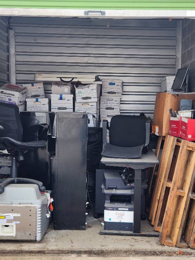 10 x 10 storage unit in Round Rock, TX