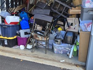 10 x 10 storage unit in Morganton, NC