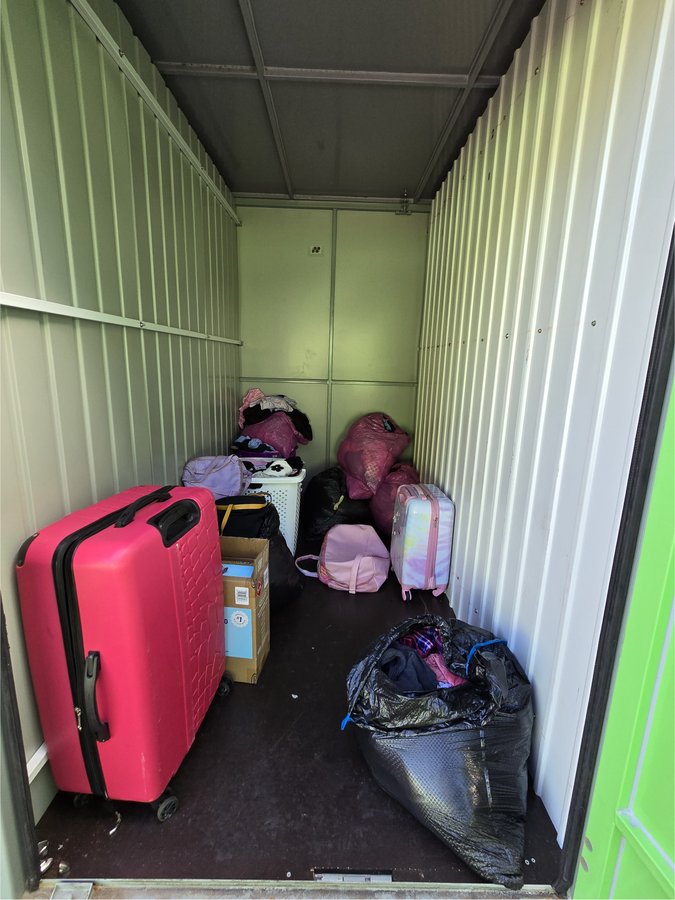 5 x 8 storage unit in Morganton, NC