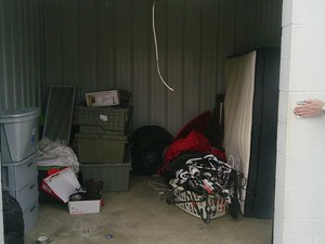 10 x 10 storage unit in Columbia, MO