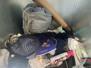 3 x 3 storage unit in San Diego, CA