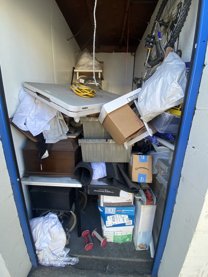 5 x 10 storage unit in San Diego, CA