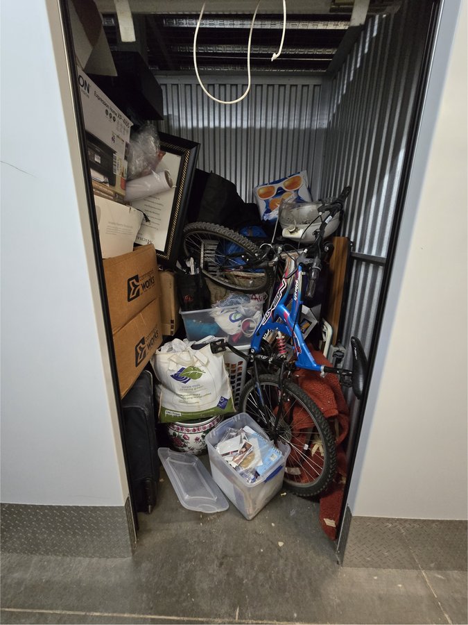 5 x 5 storage unit in Charlotte, NC