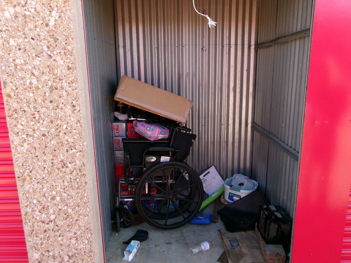 5 x 5 storage unit in Fort Worth, TX