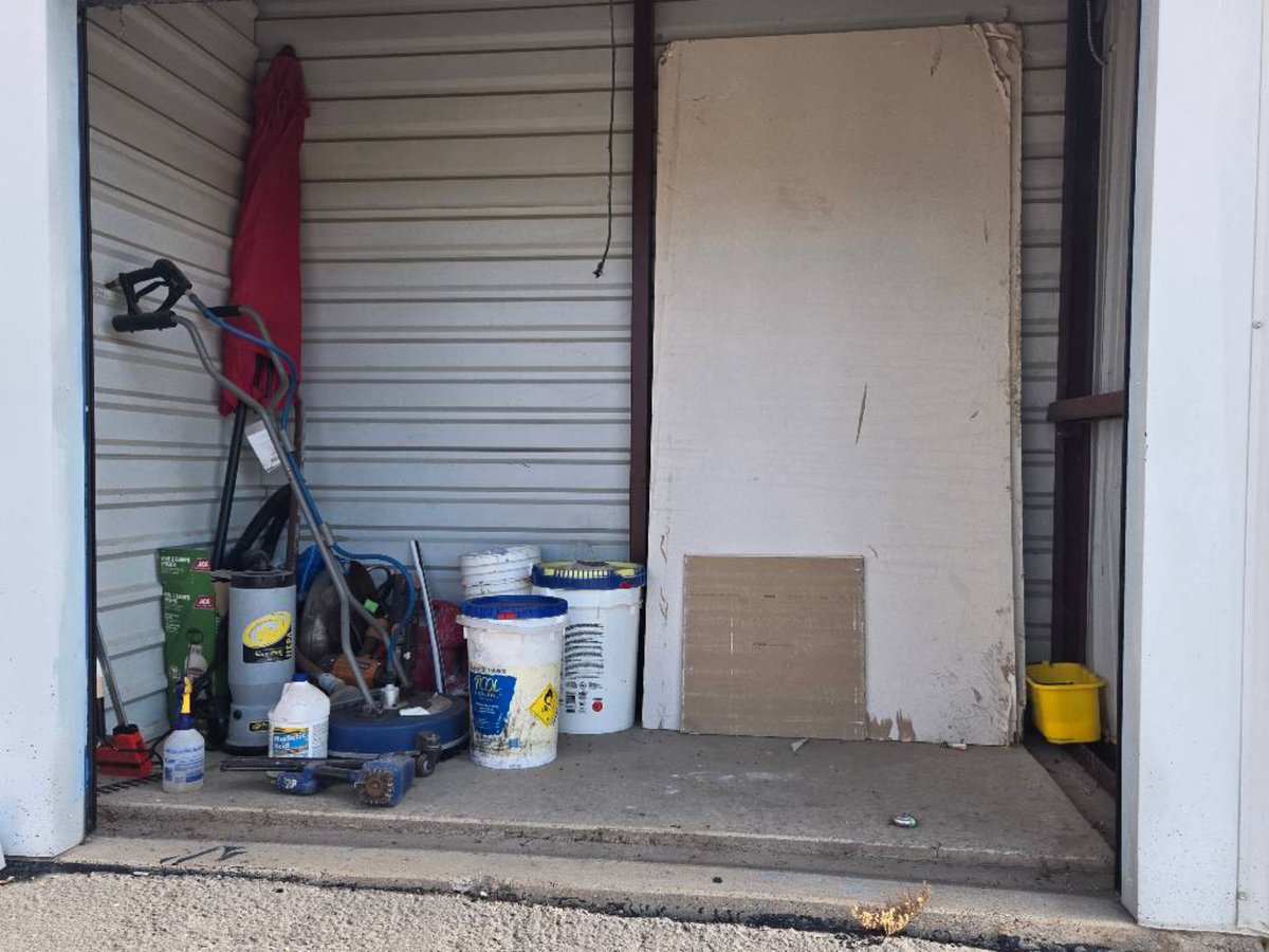 10 x 5 storage unit in Marble Falls, TX