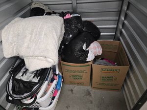 5 x 5 storage unit in Kent, WA