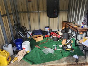 10 x 10 storage unit in Charlotte, NC