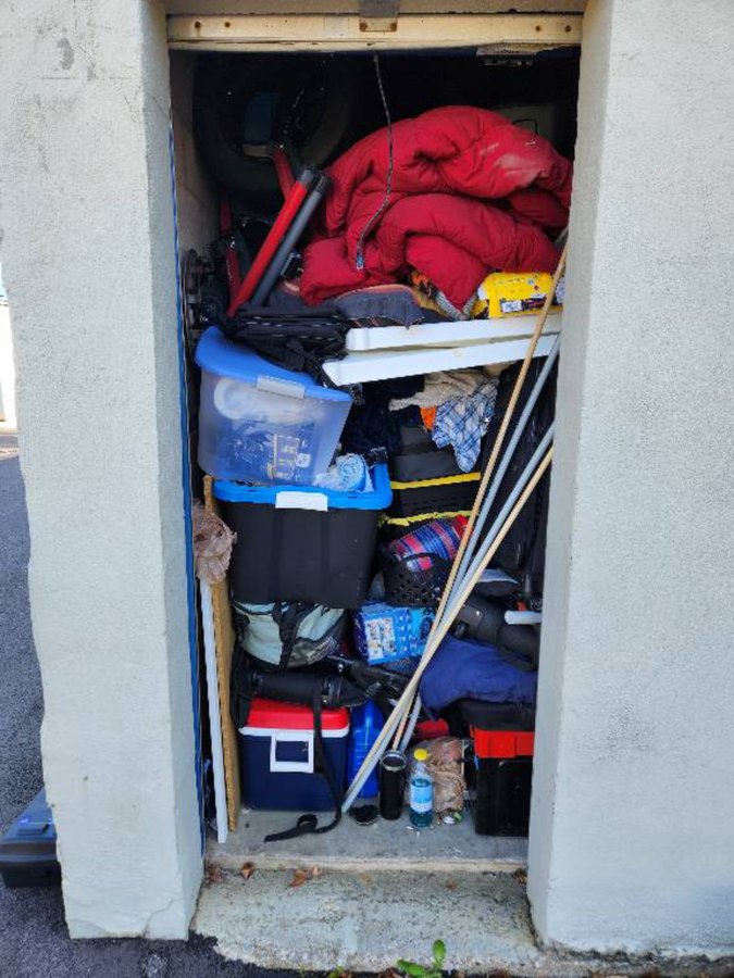 5 x 5 storage unit in Jeffersonville, IN