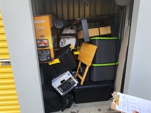 5 x 5 storage unit in Charlotte, NC