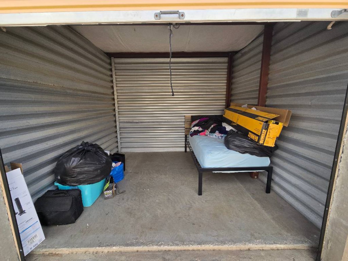 10 x 10 storage unit in Garland, TX