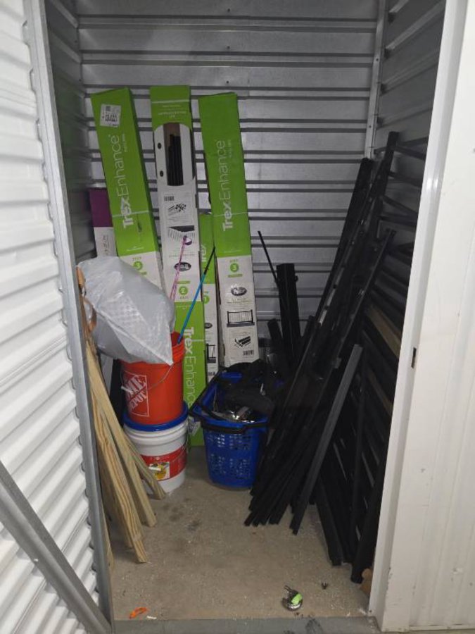 5 x 5 storage unit in Fairfax, VA