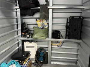5 x 5 storage unit in Vallejo, CA