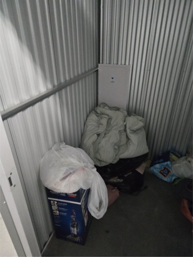 5 x 5 storage unit in Charlotte, NC