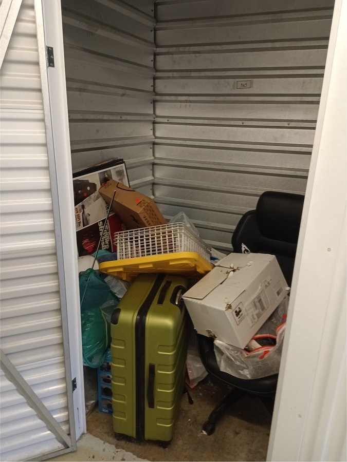 5 x 5 storage unit in Bellingham, WA