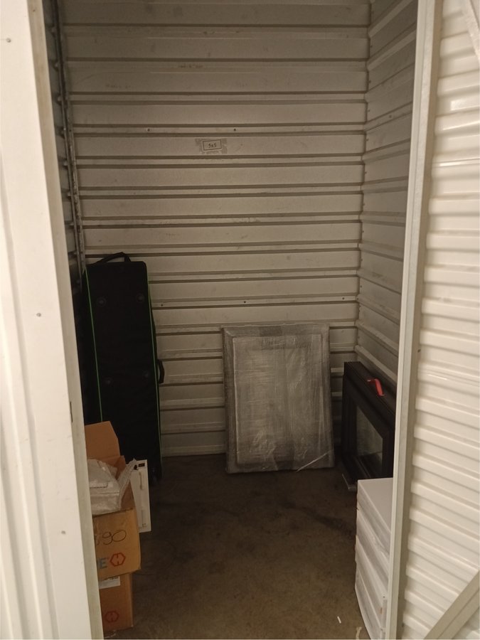 5 x 5 storage unit in Bellingham, WA