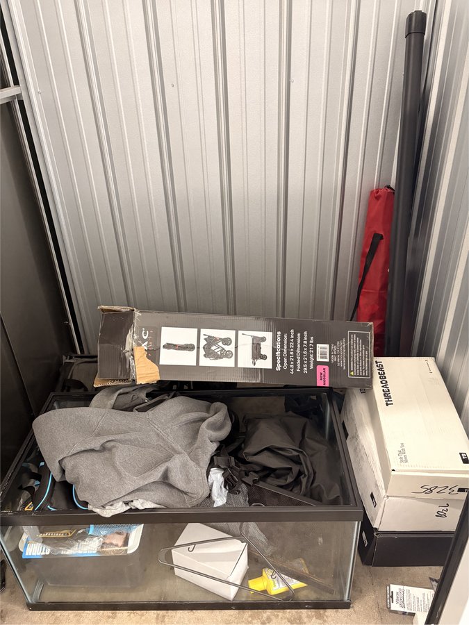 5 x 5 storage unit in Moline, IL