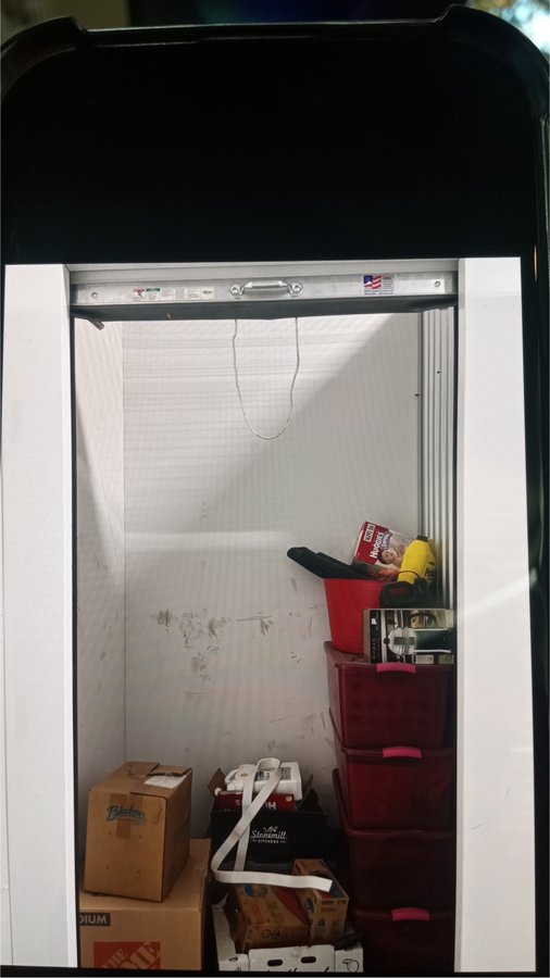 5 x 5 storage unit in Pasco, WA