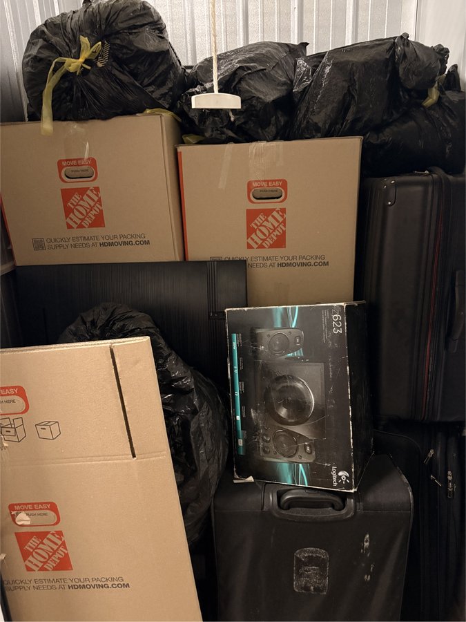 5 x 5 storage unit in Moline, IL