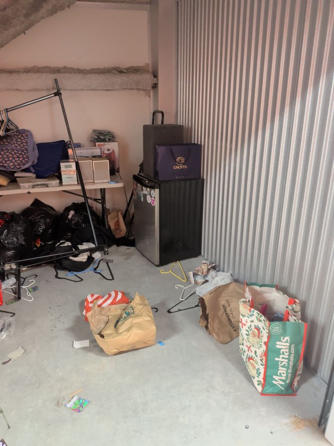 10 x 10 storage unit in Everett, MA
