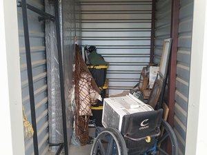 5 x 10 storage unit in Victorville, CA