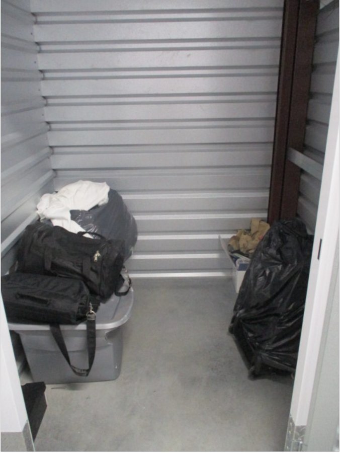 5 x 5 storage unit in Wilmington, DE