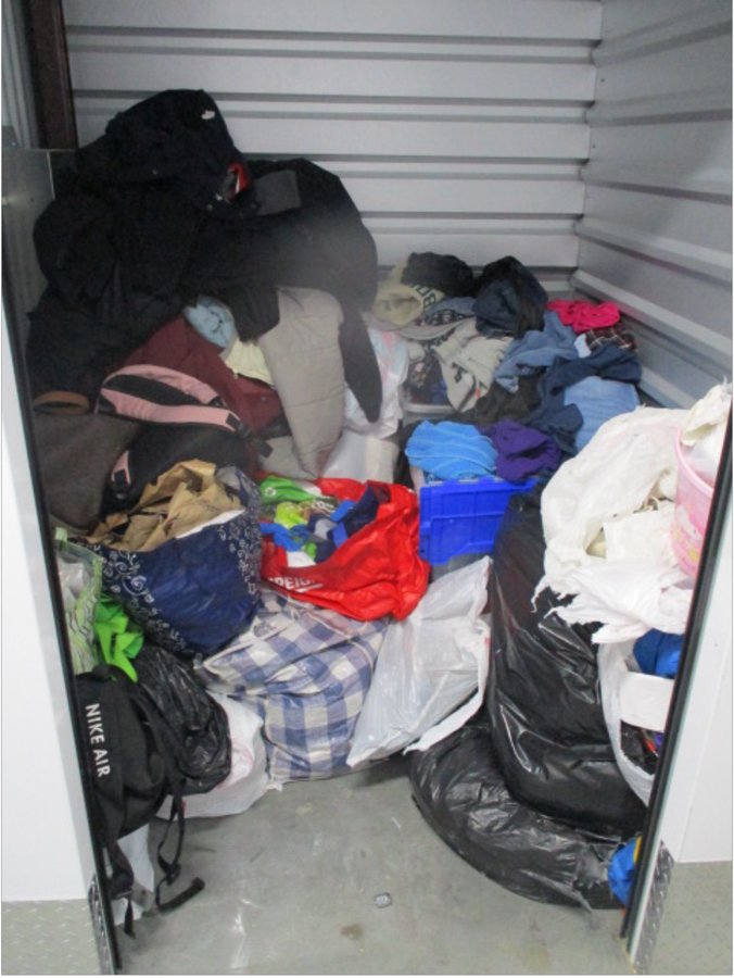 5 x 5 storage unit in Wilmington, DE