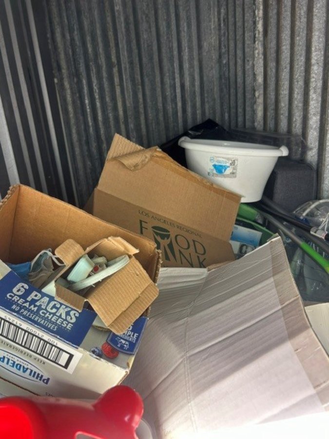 3 x 7 storage unit in Carson, CA