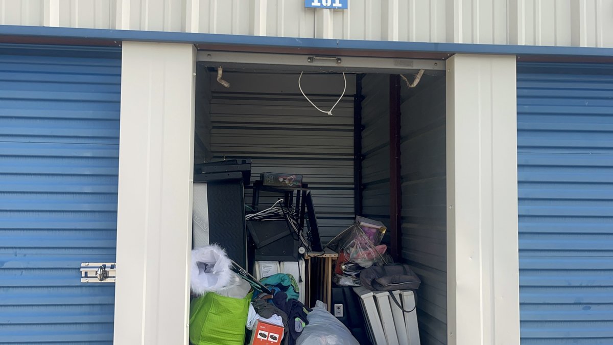 5 x 10 storage unit in Mountain City, TN