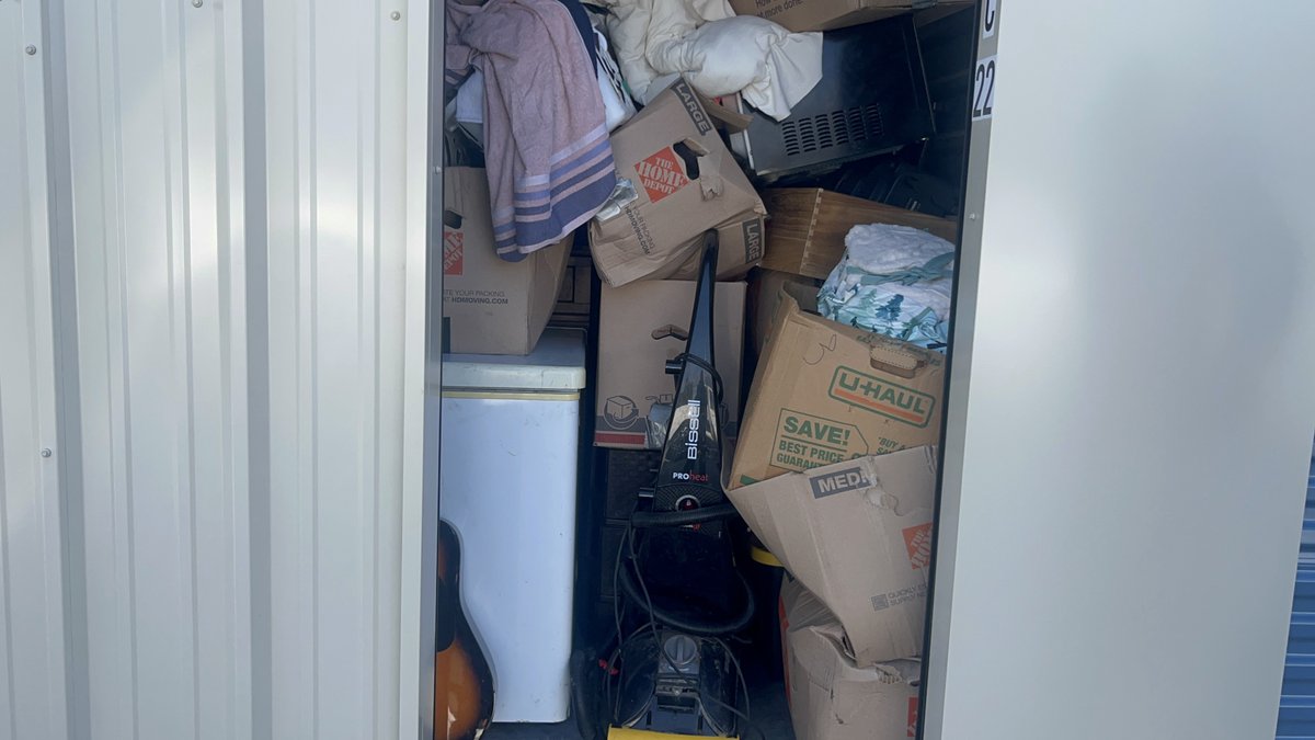 5 x 10 storage unit in Greeneville, TN